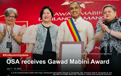 OSA receives Gawad Mabini Award