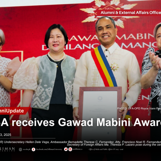 OSA receives Gawad Mabini Award