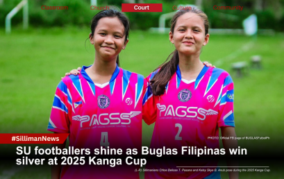 SU footballers shine as Buglas Filipinas win silver at 2025 Kanga Cup