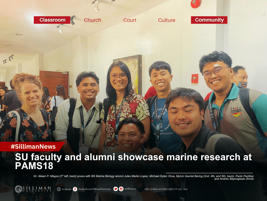 SU faculty and students showcase marine research at PAMS18 SU faculty and students showcase marine research at PAMS18