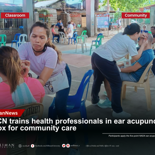 SUCN trains health professionals in ear acupuncture detox for community care