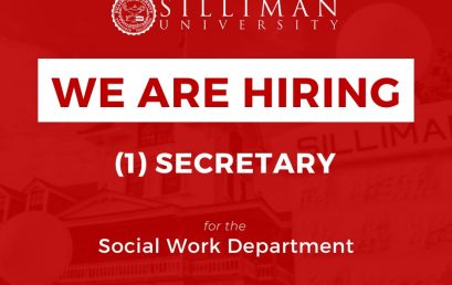 SU College of Arts and Sciences (CAS) Social Work Department is hiring a full-time secretary