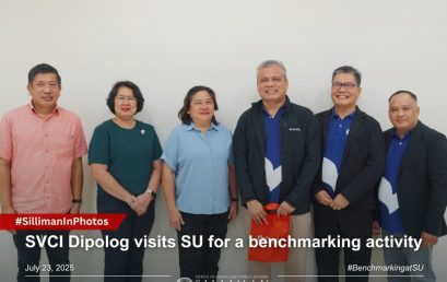 SVCI Dipolog visits SU for a benchmarking activity