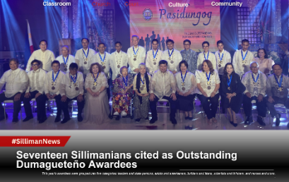 Seventeen Sillimanians cited as Outstanding Dumagueteño Awardees