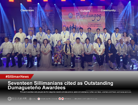 Seventeen Sillimanians cited as Outstanding Dumagueteño Awardees