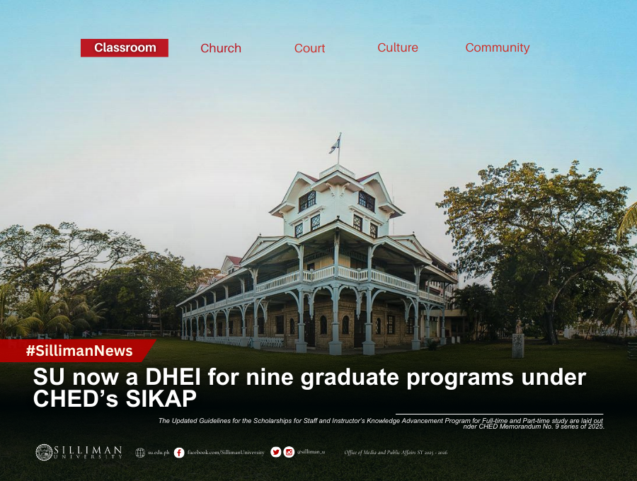 SU now a DHEI for nine graduate programs under CHED’s SIKAP SU now a DHEI for nine graduate programs under CHED’s SIKAP
