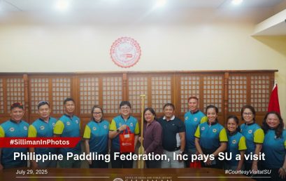 Philippine Paddling Federation, Inc pays SU a visit