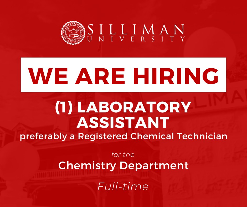 College of Arts and Sciences (CAS) – Chemistry Department is hiring a full-time Laboratory Assistant College of Arts and Sciences (CAS) – Chemistry Department is hiring a full-time Laboratory Assistant