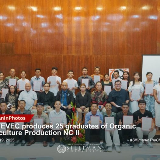 SU TEVEC produces 25 graduates of Organic Agriculture Production NC II