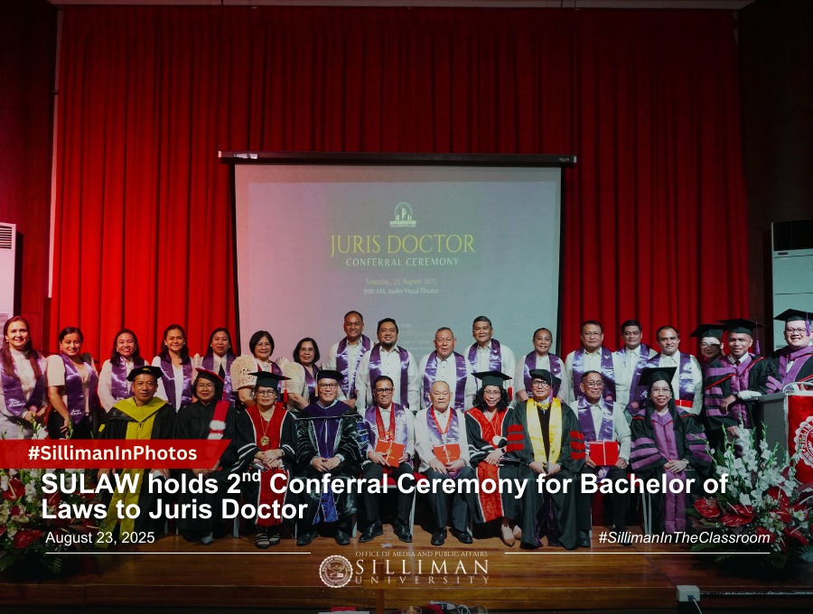 SULAW holds 2nd Conferral Ceremony for Bachelor of Laws to Juris Doctor SULAW holds 2nd Conferral Ceremony for Bachelor of Laws to Juris Doctor