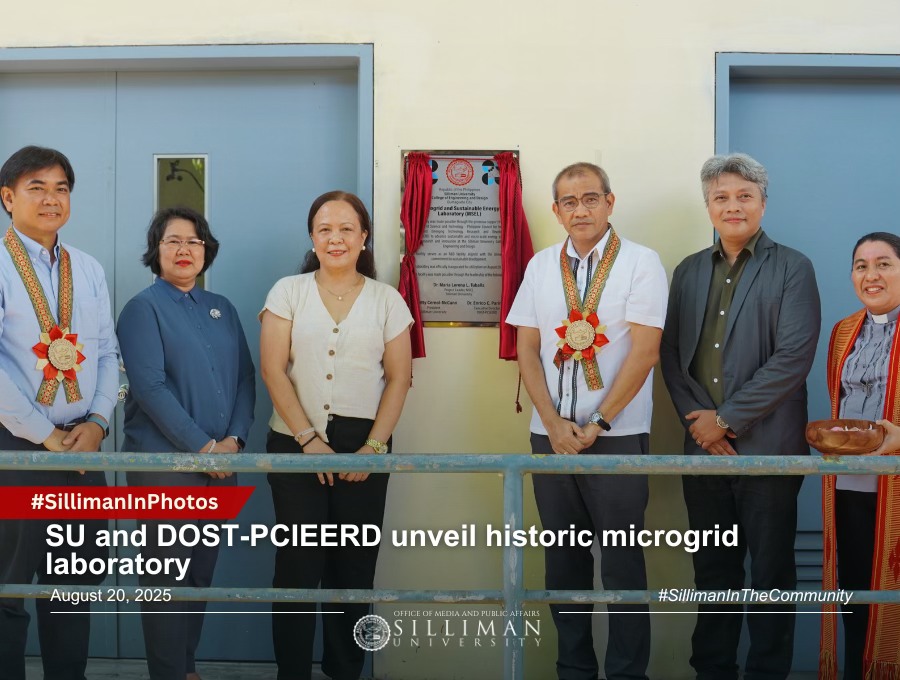SU and DOST-PCIEERD unveil historic microgrid laboratory SU and DOST-PCIEERD unveil historic microgrid laboratory