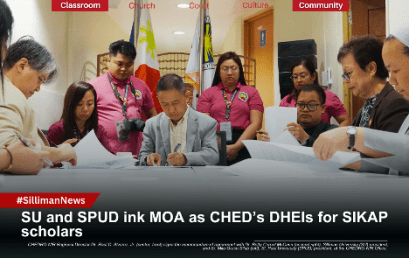 SU and SPUD ink MOA as CHED’s DHEIs for SIKAP scholars
