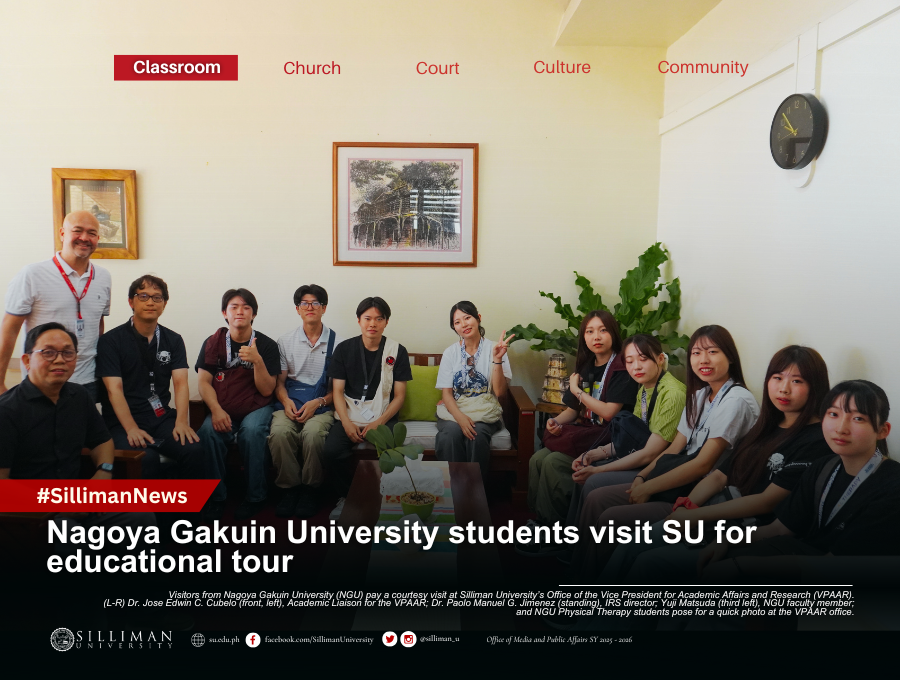 Nagoya Gakuin University students visit SU for educational tour Nagoya Gakuin University students visit SU for educational tour