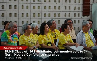 SUHS class of 1973 distributes communion sets to 34 North Negros Conference churches