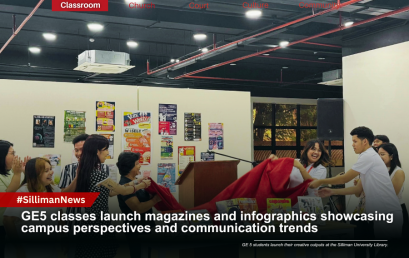 GE5 classes launch magazines and infographics showcasing campus perspectives and communication trends
