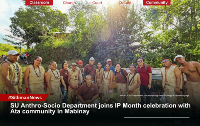 SU Anthro-Socio Department joins IP Month celebration with Ata community in Mabinay SU Anthro-Socio Department joins IP Month celebration with Ata community in Mabinay