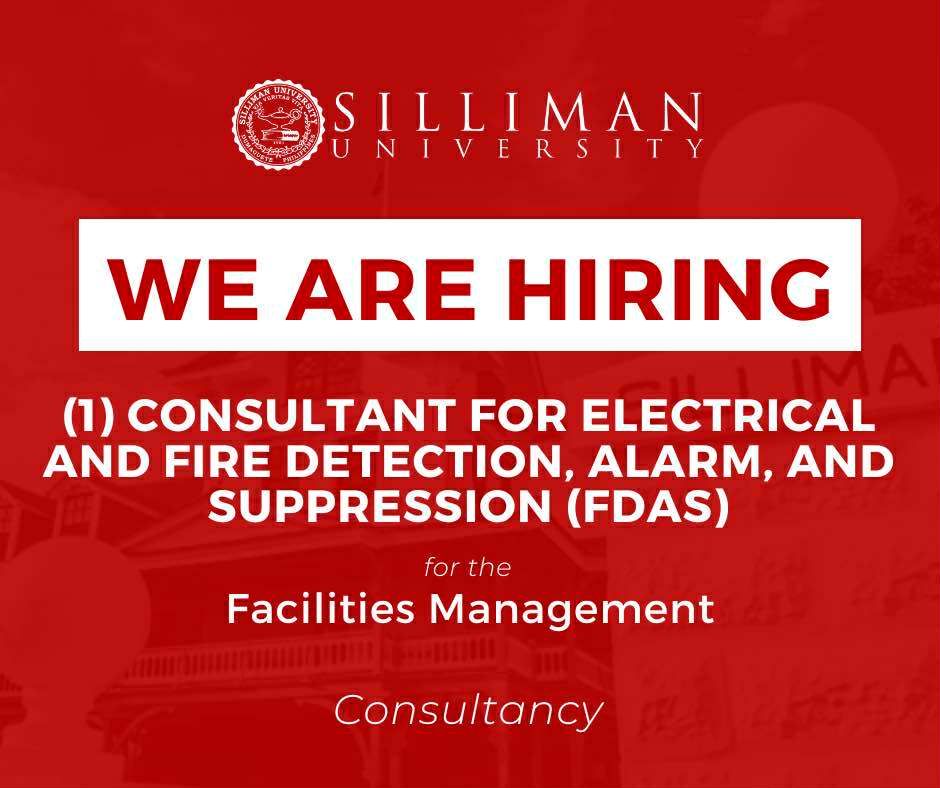 Facilities Management and Administrative Services (FMAS) is hiring a consultant for Electrical and Fire Detection, Alarm, and Suppression (FDAS) Facilities Management and Administrative Services (FMAS) is hiring a consultant for Electrical and Fire Detection, Alarm, and Suppression (FDAS)