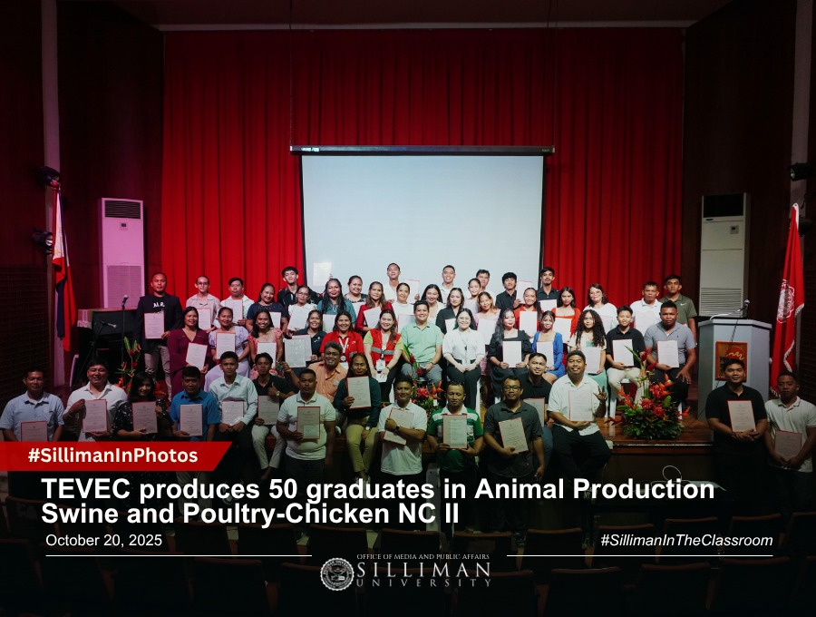 TEVEC produces 50 graduates in Animal Production Swine and Poultry-Chicken NC II TEVEC produces 50 graduates in Animal Production Swine and Poultry-Chicken NC II