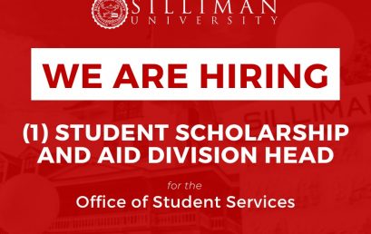 Office of Student Services (OSS) – Student Scholarship and Aid Division (SSAD) is hiring a full-time SSAD head Office of Student Services (OSS) – Student Scholarship and Aid Division (SSAD) is hiring a full-time SSAD head
