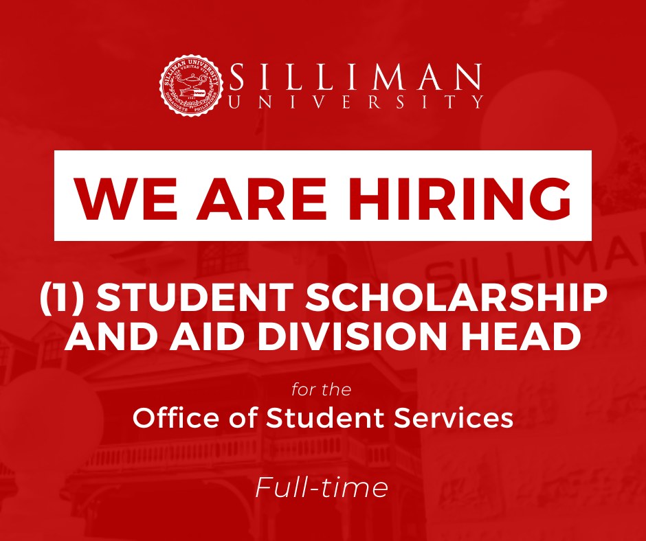 Office of Student Services (OSS) – Student Scholarship and Aid Division (SSAD) is hiring a full-time SSAD head Office of Student Services (OSS) – Student Scholarship and Aid Division (SSAD) is hiring a full-time SSAD head