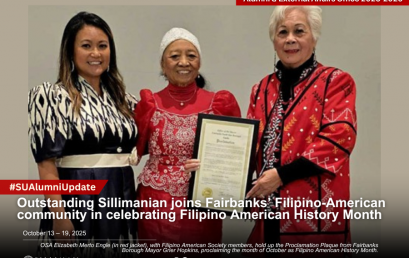 Outstanding Sillimanian joins Fairbanks’ Filipino-American community in celebrating Filipino American History Month