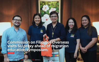 Commission on Filipinos Overseas visits SU prexy ahead of migration education symposium