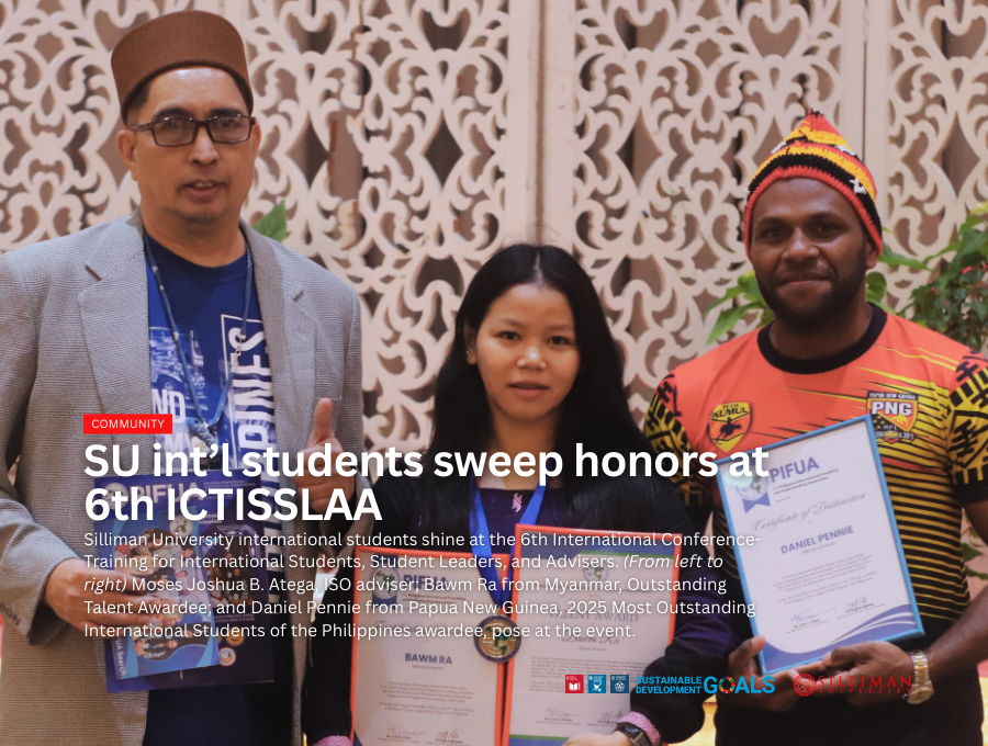 SU int’l students sweep honors at 6th ICTISSLAA SU int’l students sweep honors at 6th ICTISSLAA