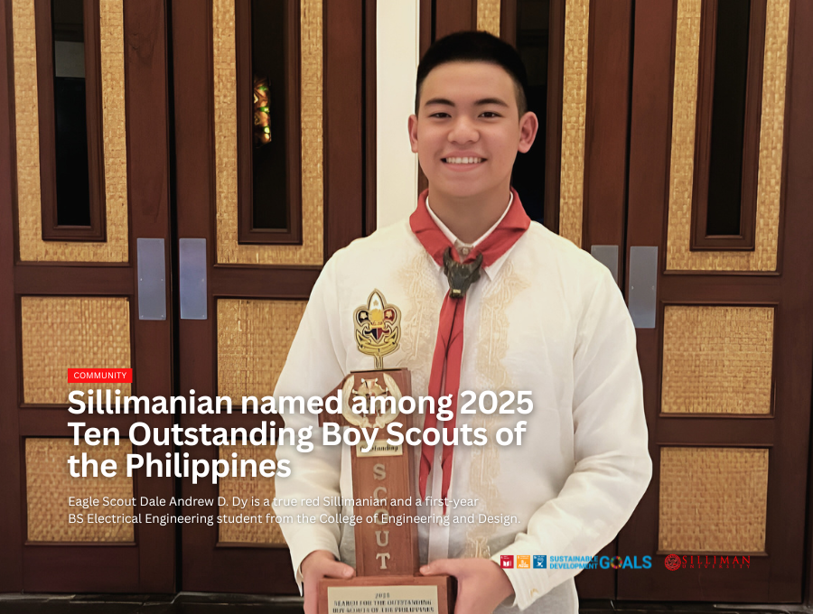 Sillimanian named among 2025 Ten Outstanding Boy Scouts of the Philippines Sillimanian named among 2025 Ten Outstanding Boy Scouts of the Philippines