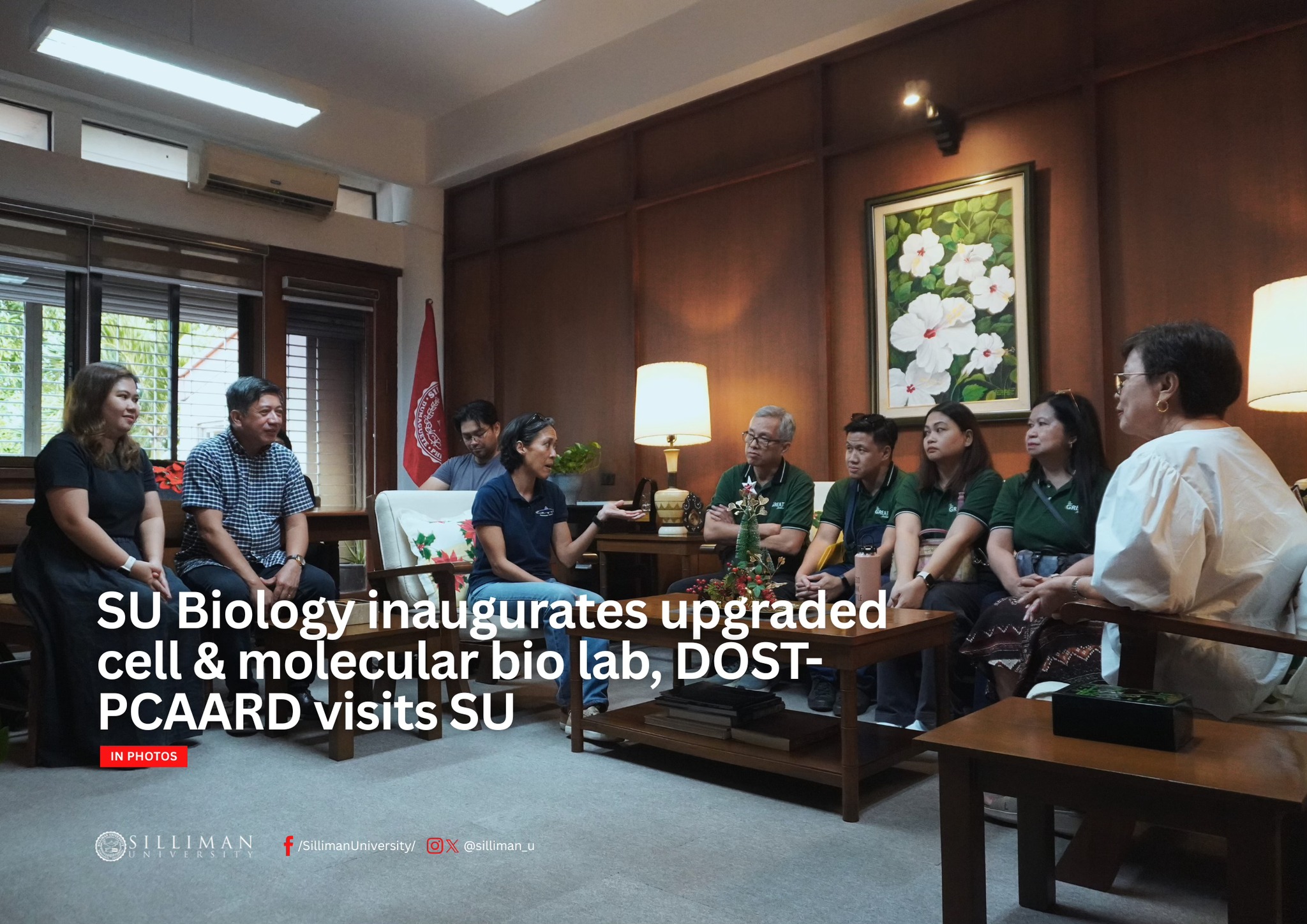 SU Biology inaugurates upgraded cell & molecular bio lab, DOST-PICAARD visits SU SU Biology inaugurates upgraded cell & molecular bio lab, DOST-PICAARD visits SU