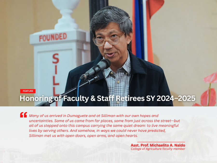 Honoring of Faculty & Staff Retirees SY 2024–2025