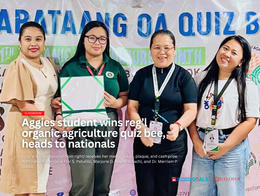 Aggies student wins reg’l organic agriculture quiz bee, heads to nationals Aggies student wins reg’l organic agriculture quiz bee, heads to nationals