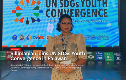 Sillimanian joins UN SDGs Youth Convergence in Palawan