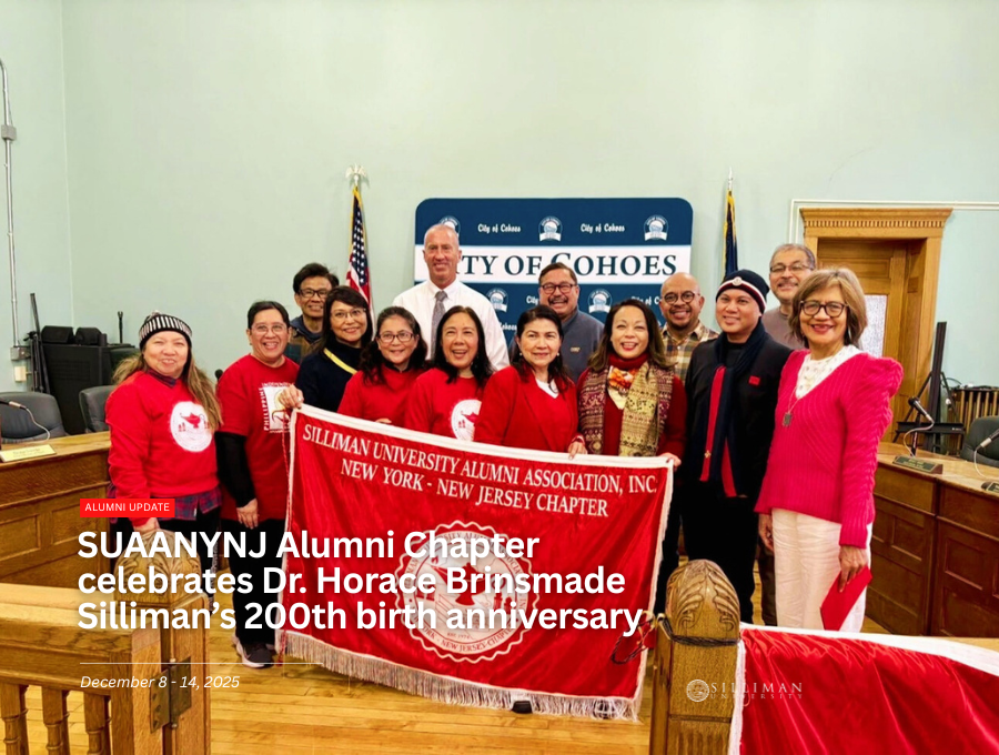 SUAANYNJ Alumni Chapter celebrates Dr. Horace Brinsmade Silliman’s 200th birth anniversary SUAANYNJ Alumni Chapter celebrates Dr. Horace Brinsmade Silliman’s 200th birth anniversary