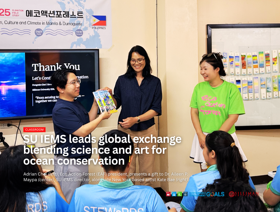 SU IEMS leads global exchange blending science and art for ocean conservation SU IEMS leads global exchange blending science and art for ocean conservation