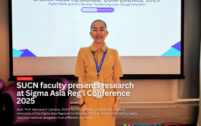 SUCN faculty presents research at Sigma Asia Regional Conference 2025