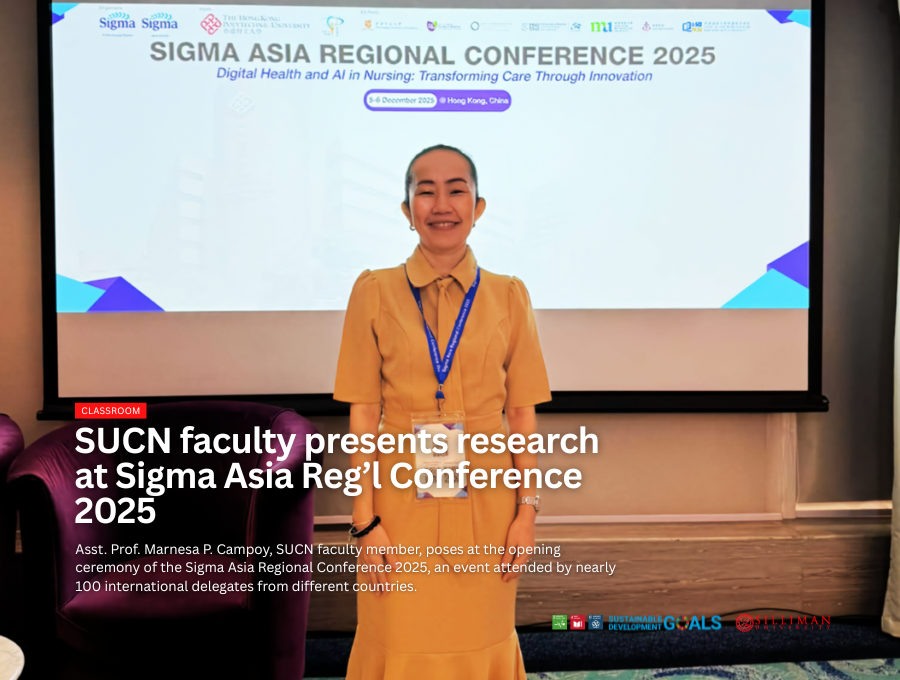 SUCN faculty presents research at Sigma Asia Regional Conference 2025