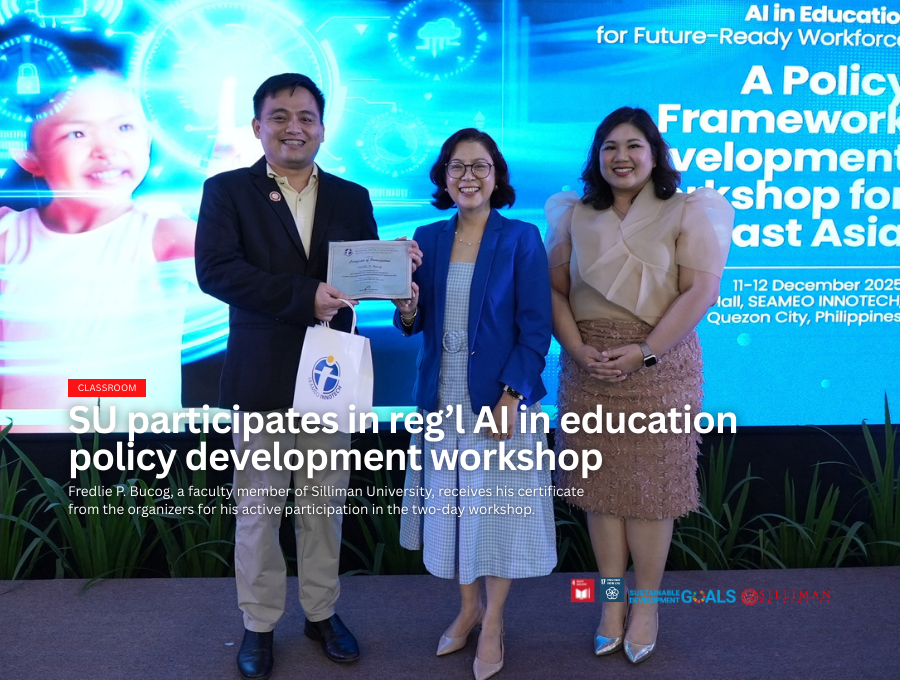 SU participates in reg’l AI in education policy development workshop