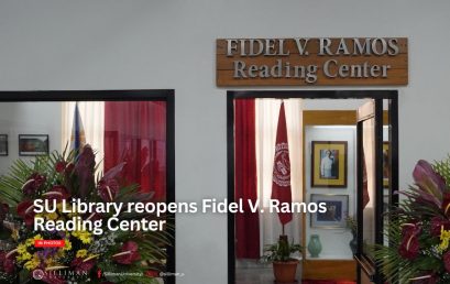 SU Library reopens Fidel V. Ramos Reading Center