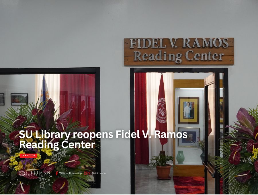SU Library reopens Fidel V. Ramos Reading Center