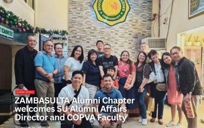 ZAMBASULTA Alumni Chapter welcomes SU Alumni Affairs Director and COPVA Faculty