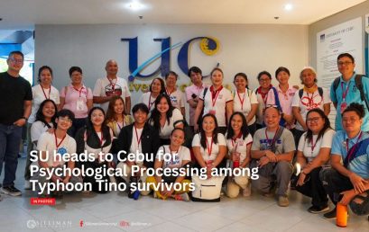 SU heads to Cebu for Psychological Processing among Typhoon Tino survivors