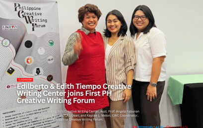 Edilberto & Edith Tiempo Creative Writing Center joins First Philippine Creative Writing Forum