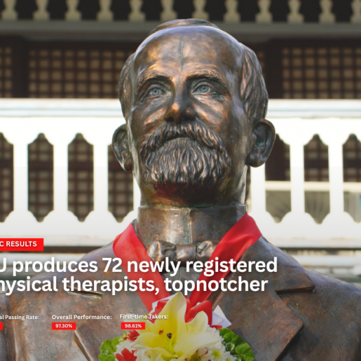 SU produces 72 newly registered physical therapists; topnothcer