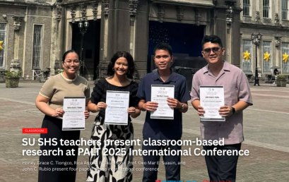SU SHS teachers present classroom-based research at PALT 2025 International Conference
