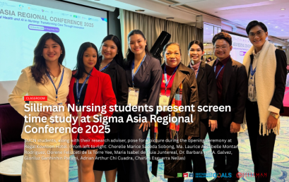 Silliman Nursing students present screen time study at Sigma Asia Regional Conference 2025