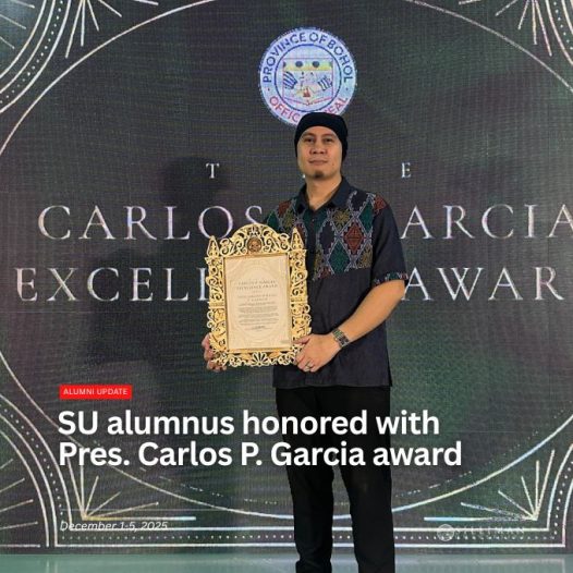 Silliman alumnus honored with Pres. Carlos P. Garcia Award