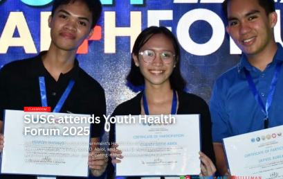 SUSG attends Youth Health Forum 2025