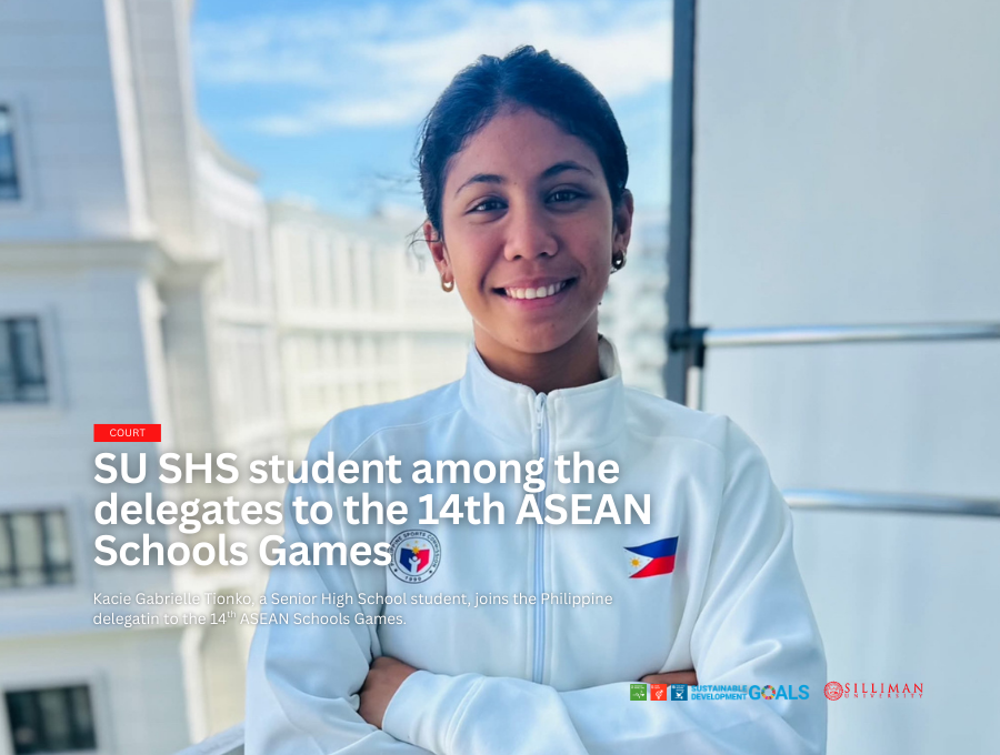 SU SHS student among the delegates to the 14th ASEAN Schools Games