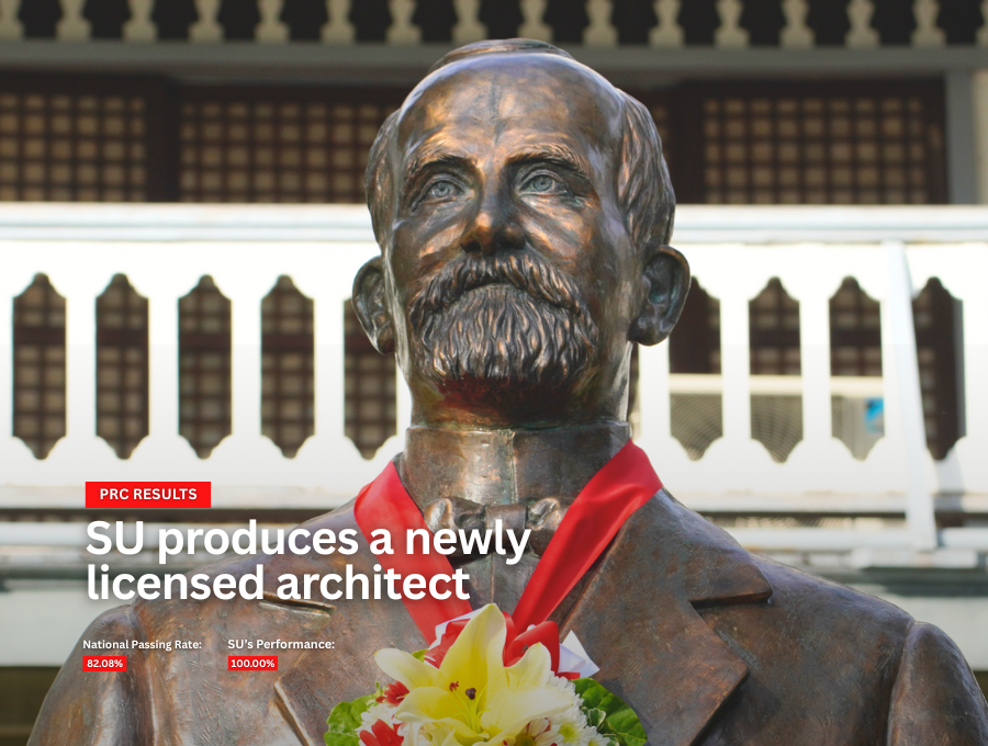 PRC RESULTS SU produces a newly licensed architect