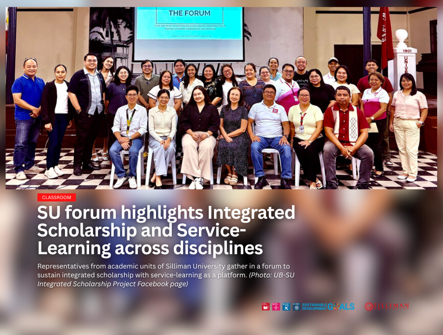 SU forum highlights Integrated Scholarship and Service Learning across disciplines SU forum highlights Integrated Scholarship and Service Learning across disciplines